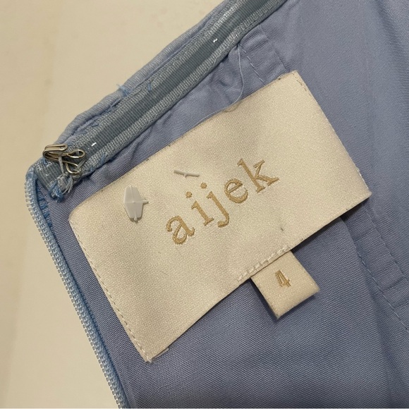 Aijek Natalie Embroidered Strapless Wide Leg Jumpsuit - Anthropologie - Size 4 - Picture 10 of 15